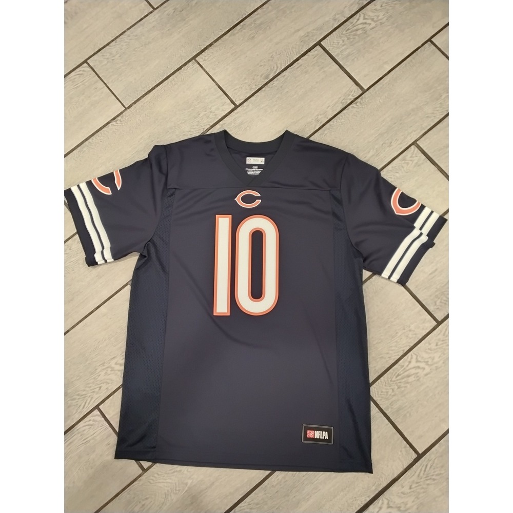 Chicago‎ Bears Mitchell Ness Trubisky 10 Jersey Mens Large NFL Apparel